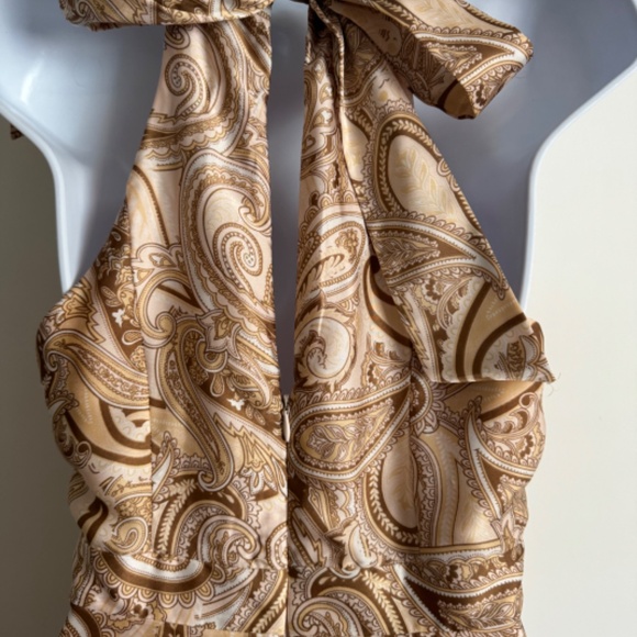 LAUNDRY Halter Dress - Size 4 - Picture 6 of 9